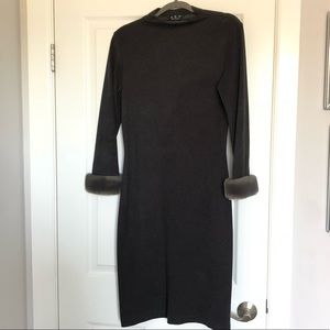 ABS long sleeved dress